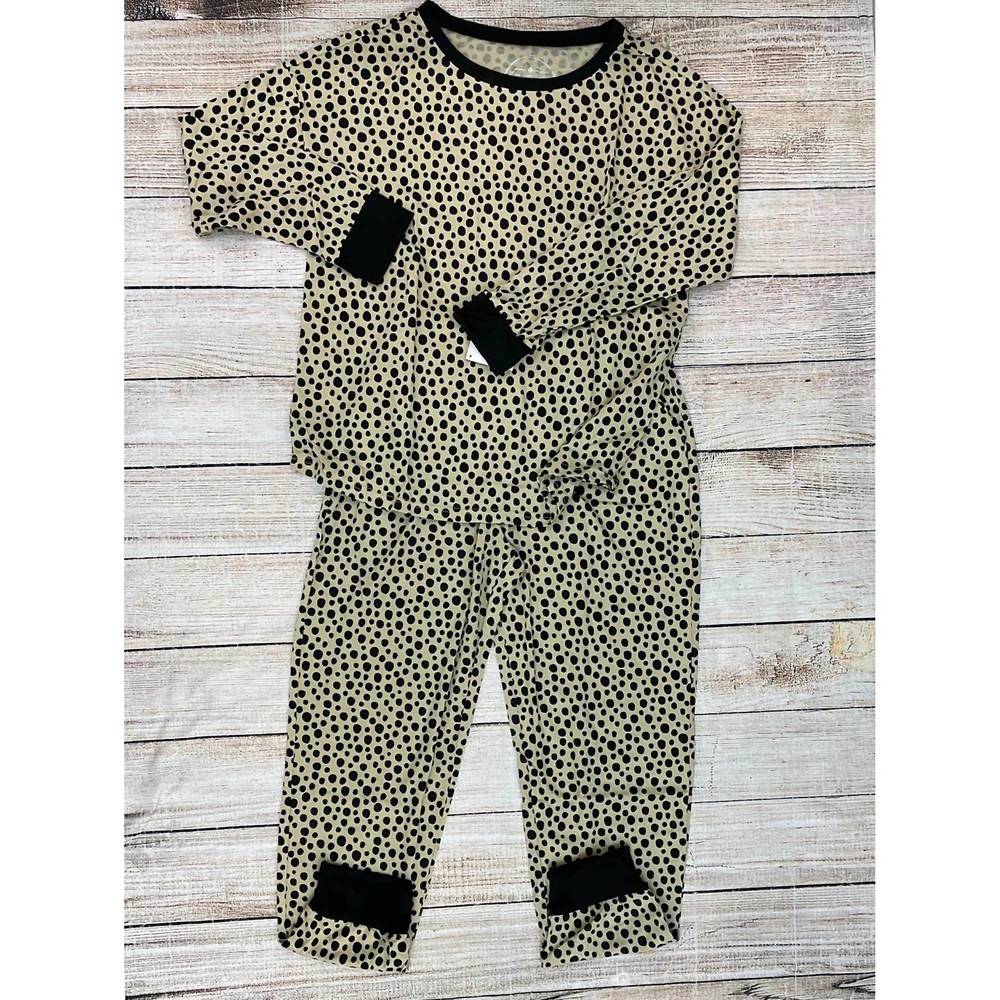 NEW JANE MARIE kids on the spot pj set in multi